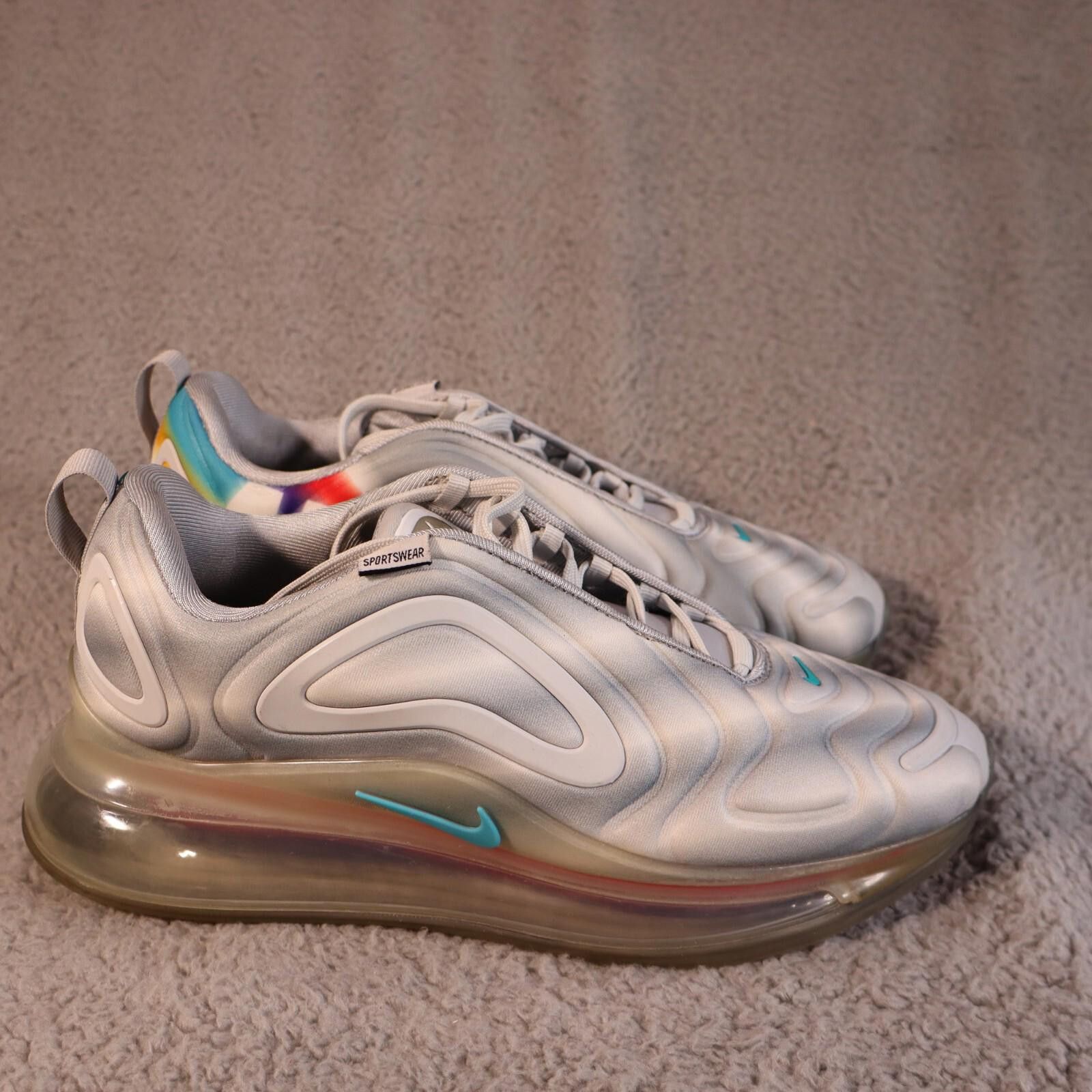 Nike Nike Air Max 720 Low Geology - sz 7Y GS - Rainbow Pride Size US 7 / EU 40 - 4 Thumbnail