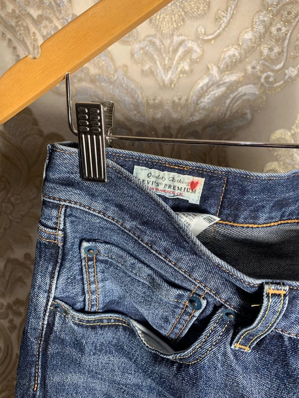 Levi's × Vintage VERY RARE LEVI’S 501 DENIM JEANS DESIGNER JAPAN STYLE Y2K Size US 32 / EU 48 - 5 Thumbnail