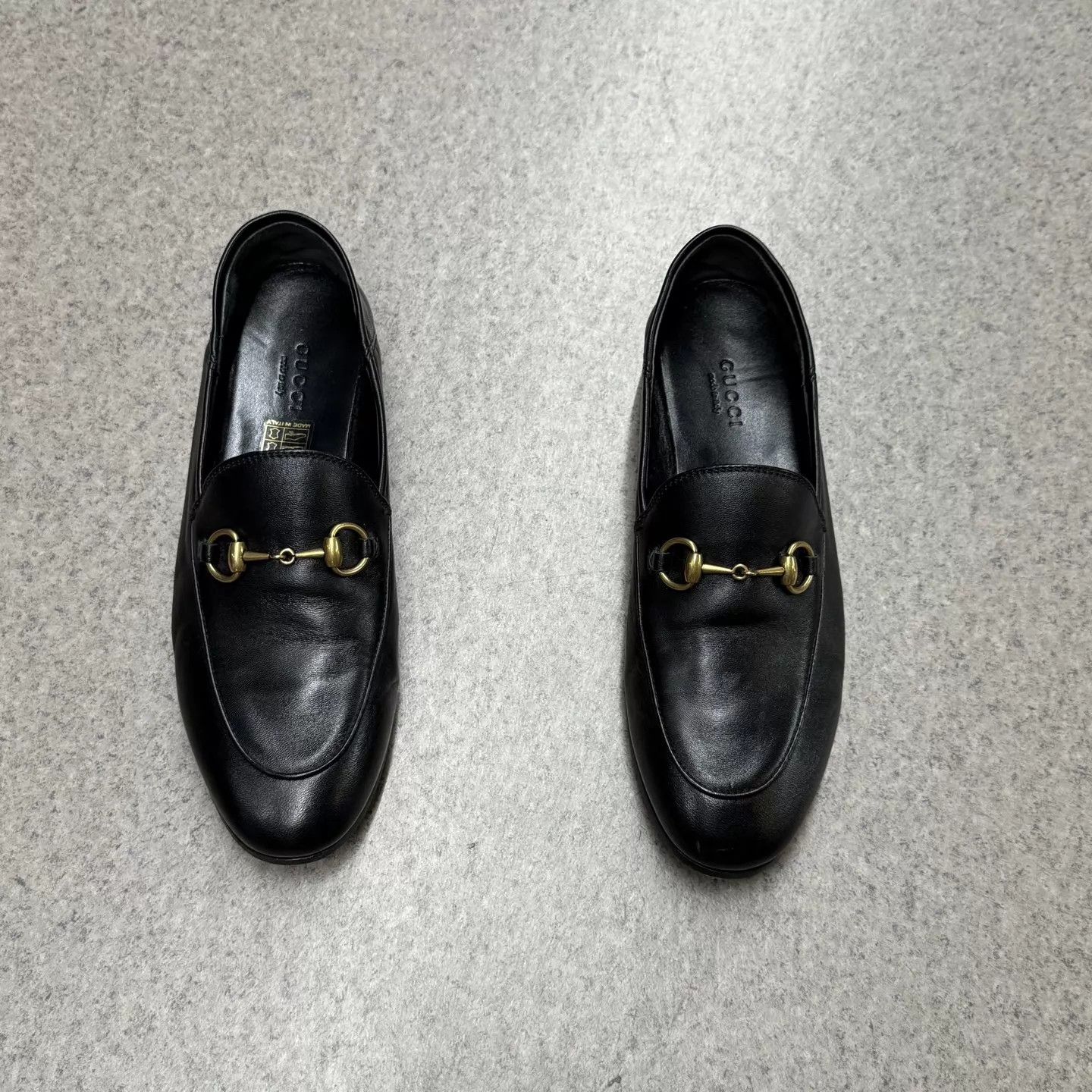 Gucci Gucci Women's Horsebit Loafer Black Leather 36 Size US 5.5 / IT 35.5 - 5 Thumbnail