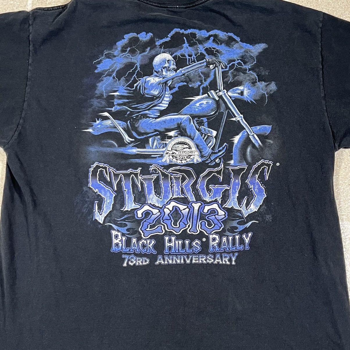 Other Y2K 2013 Sturgis Black Hills Bike Rally Tshirt Motorcycle L Size US L / EU 52-54 / 3 - 2 Thumbnail