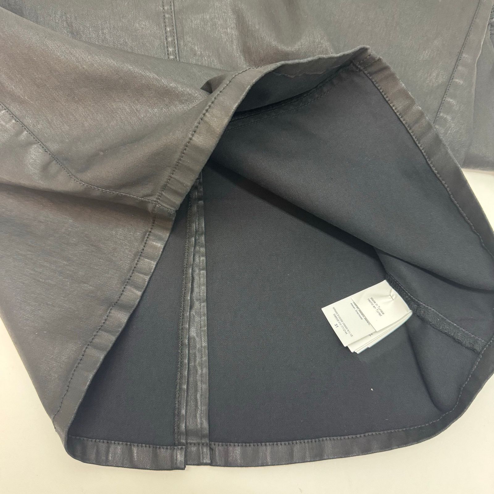 Marina Rinaldi Marina Rinaldi x Ashley Graham Faux Leather Pencil Skirt 22 Size 42" / US 20 - 7 Thumbnail