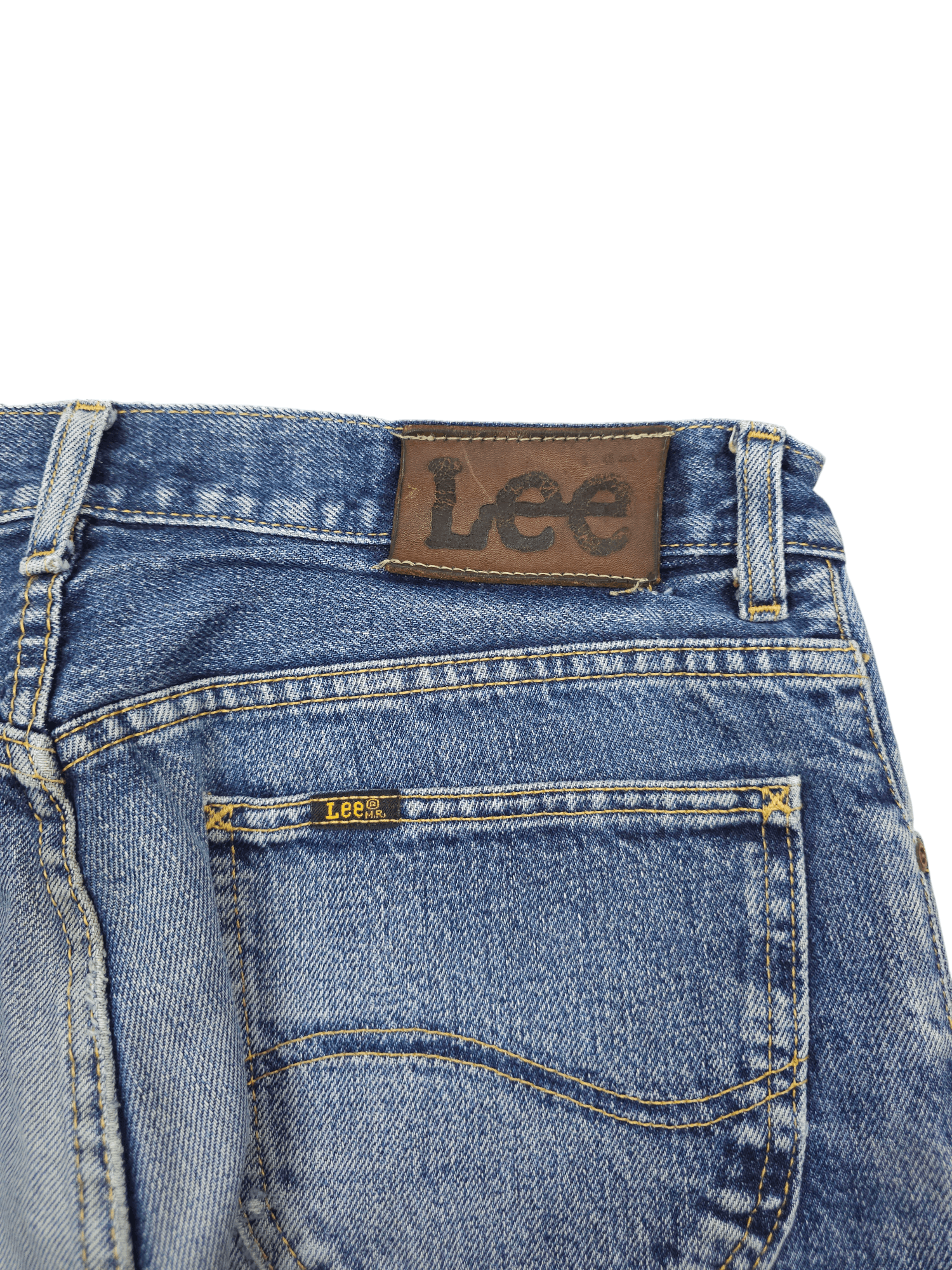 Japanese Brand × Lee × Vintage 💎 Size 34/30 Vintage 80's Lee Brooklyn Jeans Y2K Washed Size US 34 / EU 50 - 7 Thumbnail