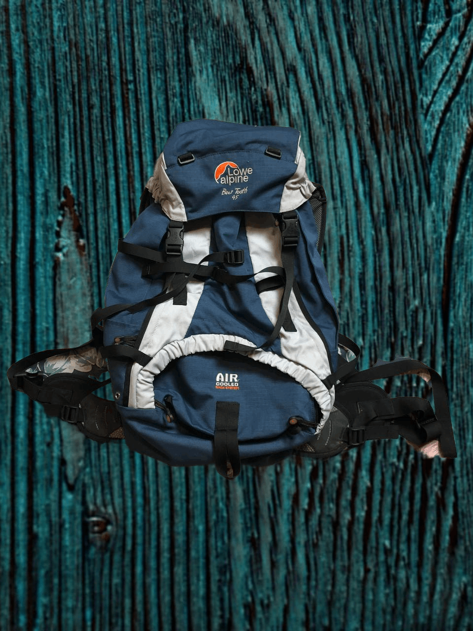 Vintage LOWE ALPINE Backpack Outdoor Hiking Pack - Blue Size ONE SIZE - 1 Thumbnail