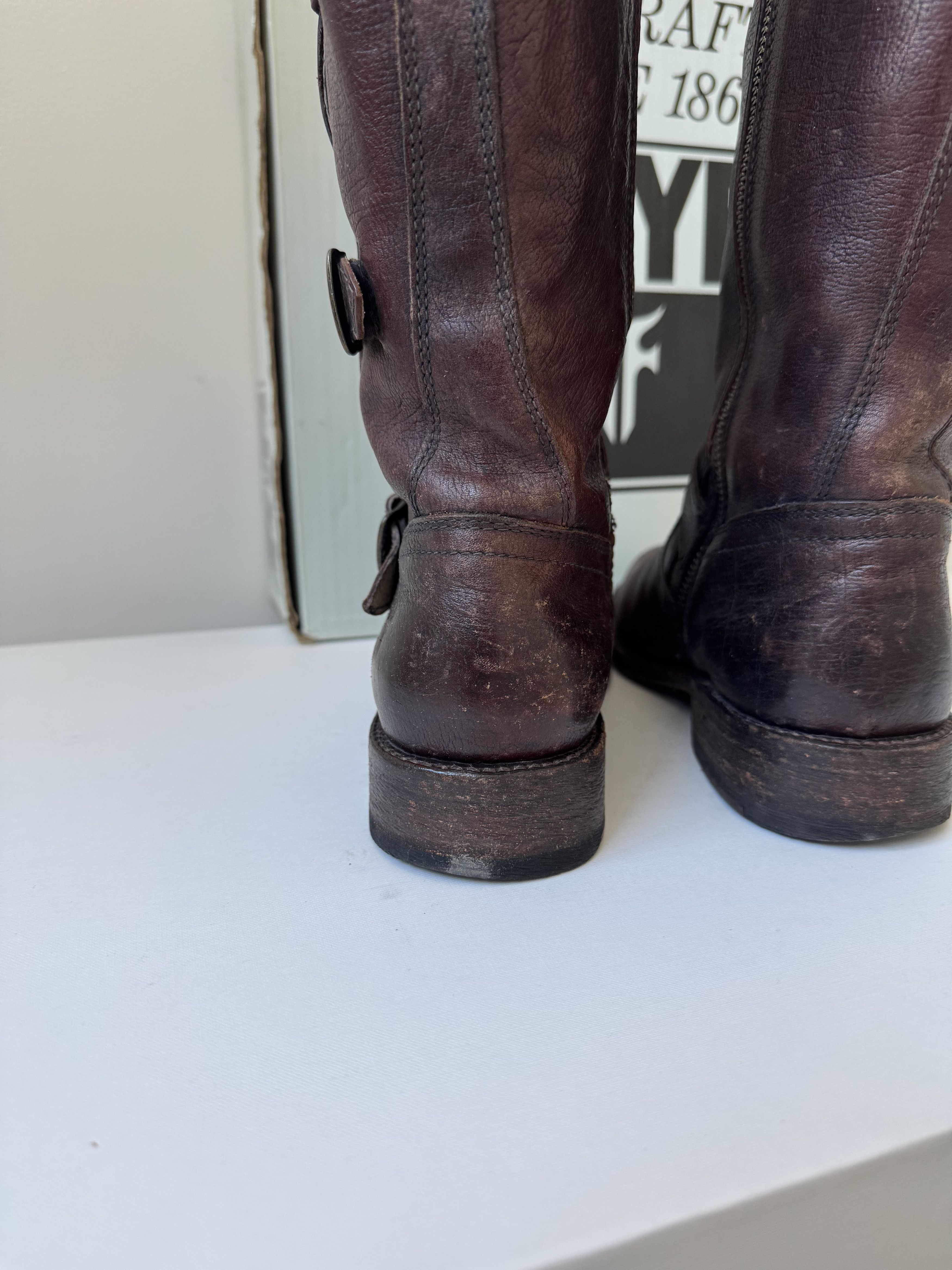 Frye Frye Jayden Moto Cuff Boots Size US 8 / IT 38 - 6 Thumbnail