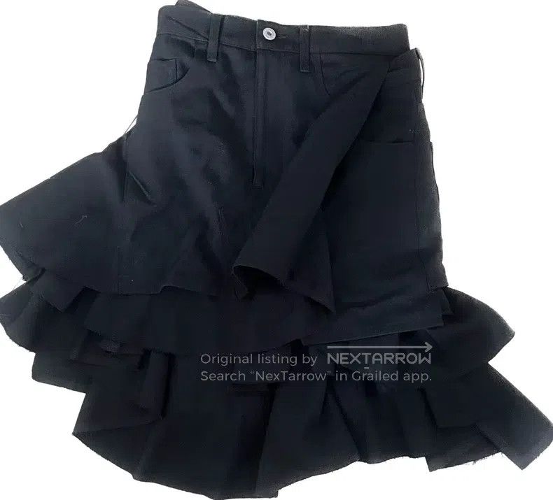Other Junya Watanabe size XS Asymmetric Vintage Skirt Size 22" - 3 Thumbnail