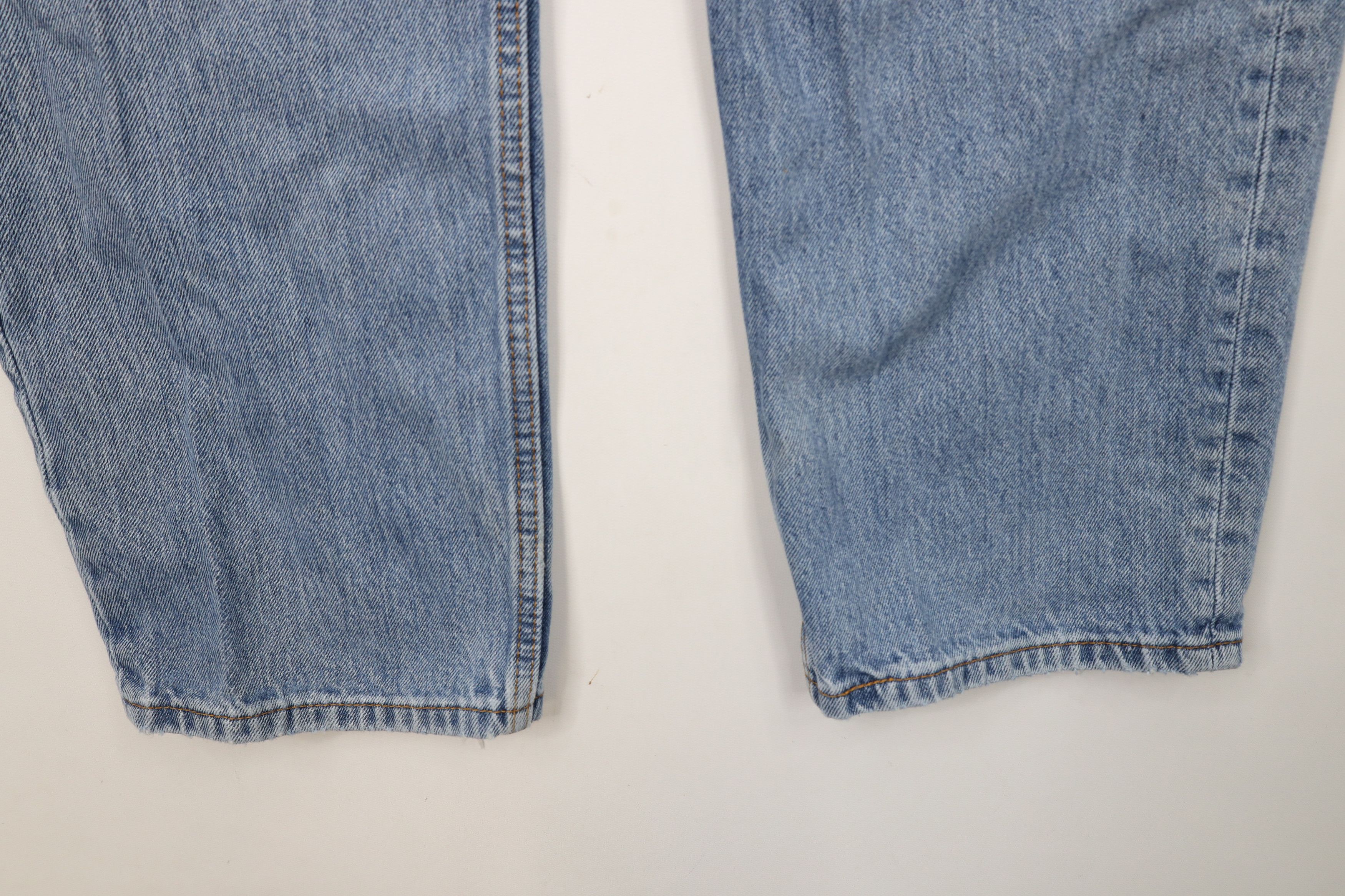 Levi's × Vintage Vintage Y2K Levis 550 Relaxed Fit Denim Jeans Blue Cotton Size US 36 / EU 52 - 6 Thumbnail