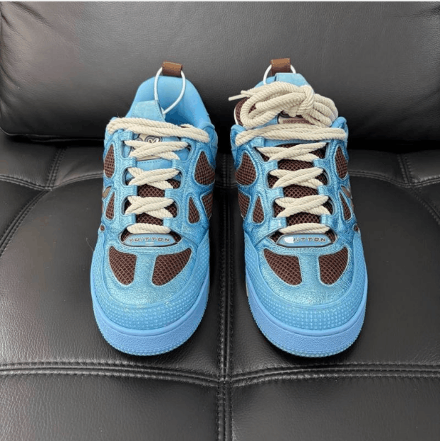 Louis Vuitton Louis Vuitton low-top shoes 43.5EU Size US 10.5 / EU 43-44 - 2 Thumbnail