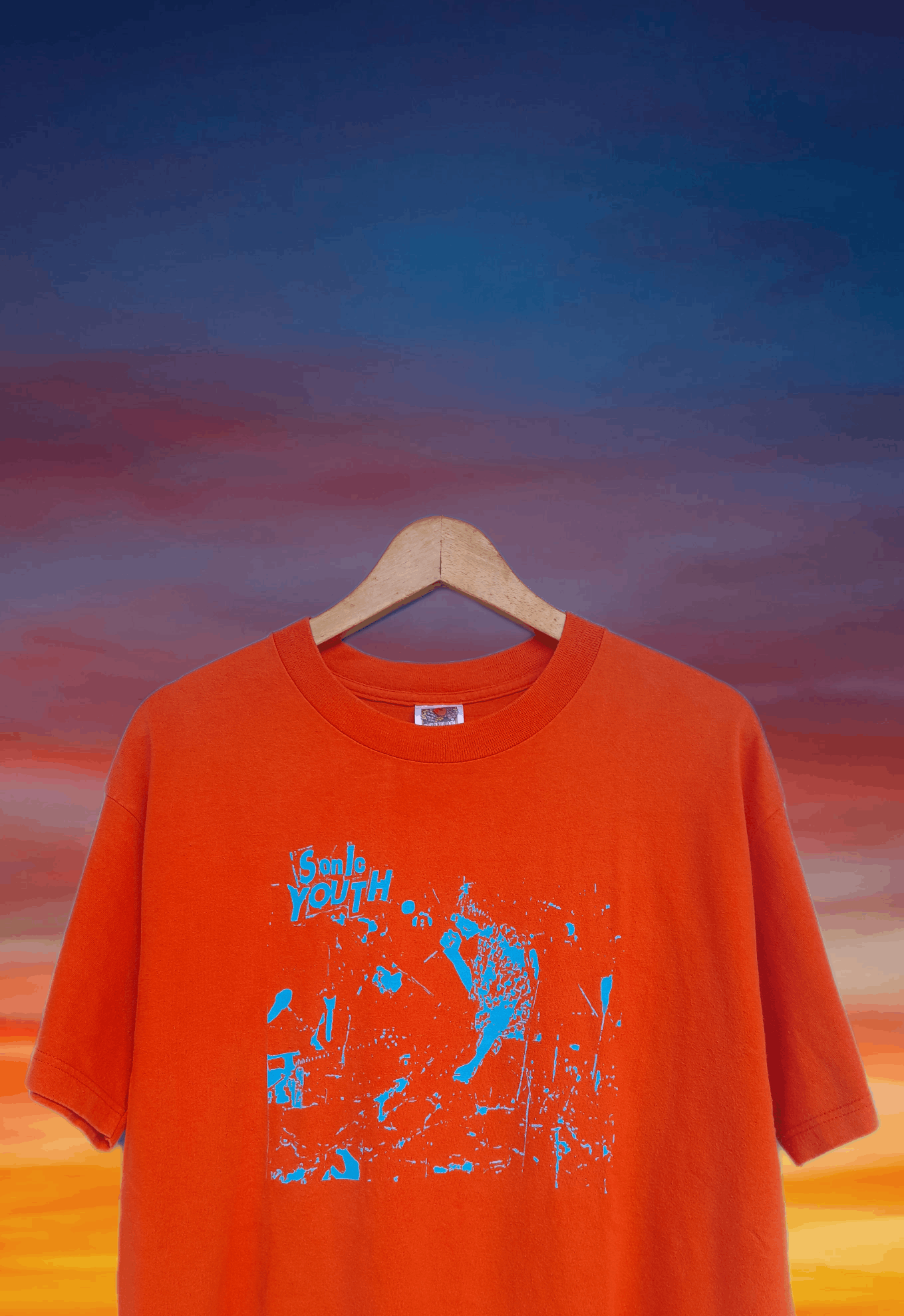 Band Tees × Vintage Vintage 90s Sonic Youth Promo t-shirt Size US L / EU 52-54 / 3 - 3 Thumbnail