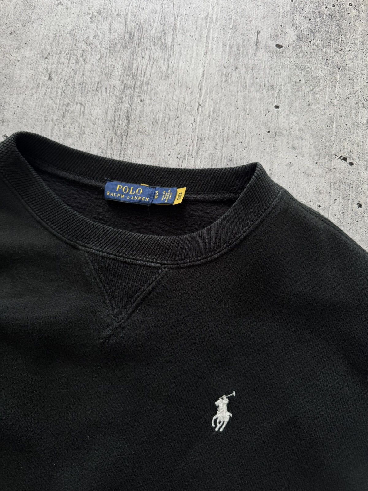 Polo Ralph Lauren Old money Polo Ralph Lauren sweatshirt black y2k hype rare S Size US S / EU 44-46 / 1 - 4 Thumbnail