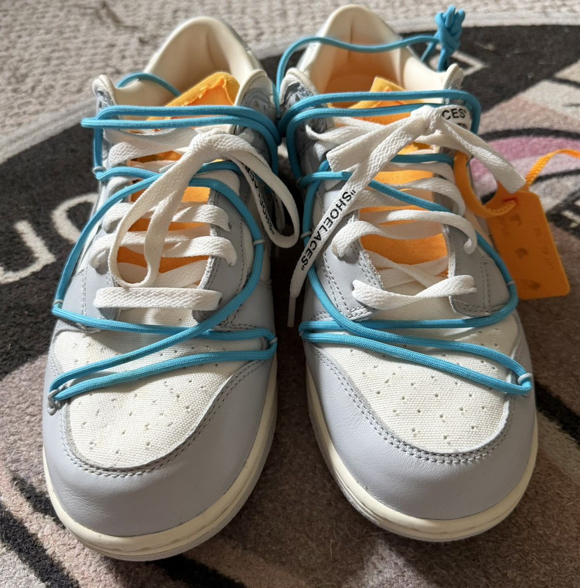 Nike × Off-White Off White Nike Dunks Lot 2/50 Size US 10.5 / EU 43-44 - 8 Thumbnail