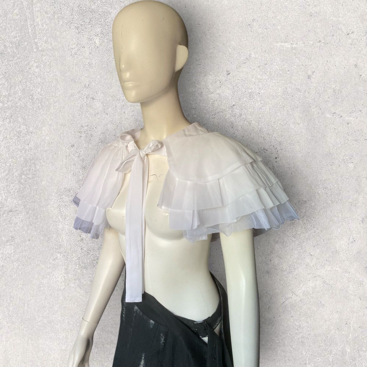 Comme des Garcons SS25 Lace Ruffle Scarf Size ONE SIZE - 2 Thumbnail