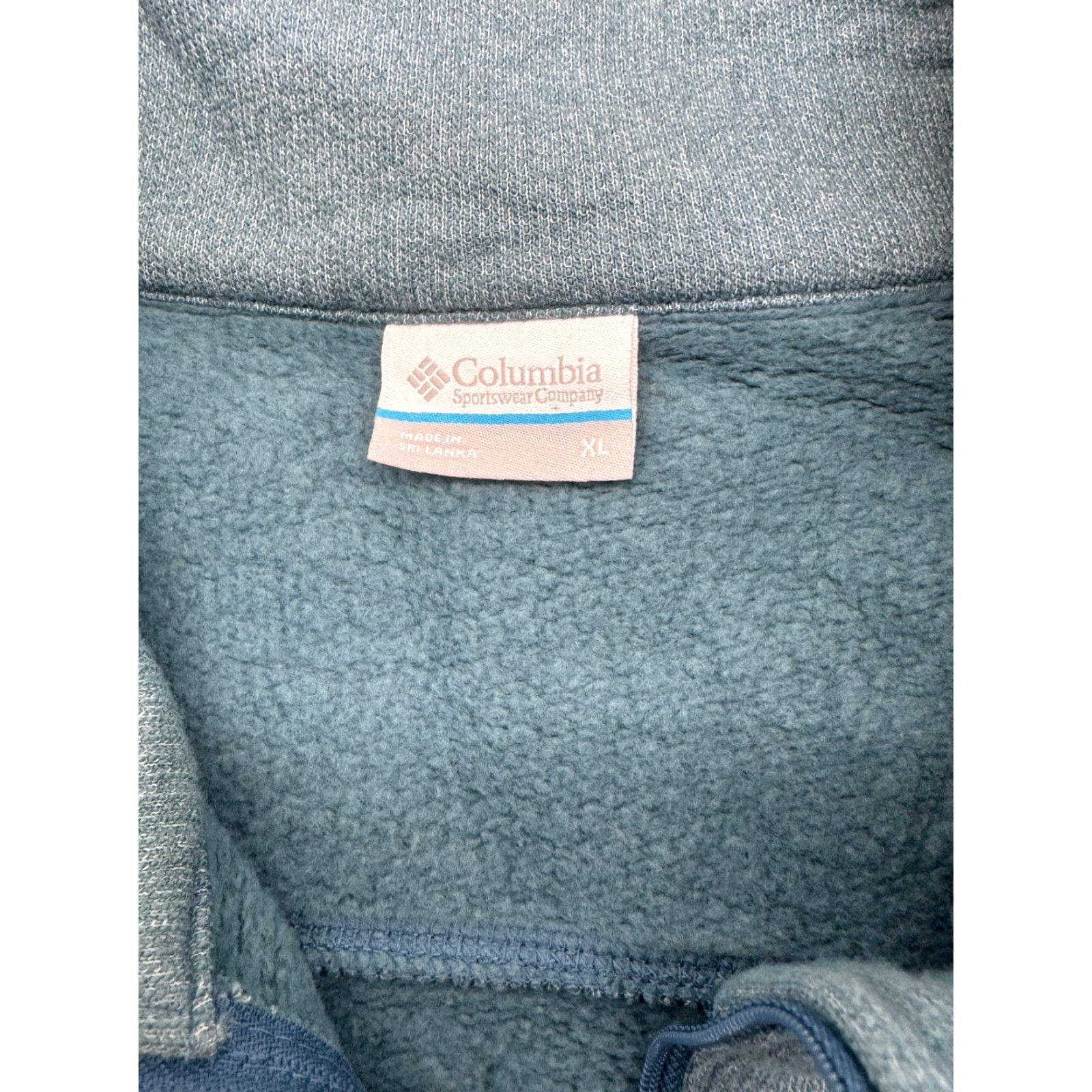 Vintage COLUMBIA Sweater Shirt XL Blue 1/4 Zip Embroidered Logo High Neck Mens XM6731 XM6731 XL Blue Columbia Pullover Fleece Size US XL / EU 56 / 4 - 4 Thumbnail