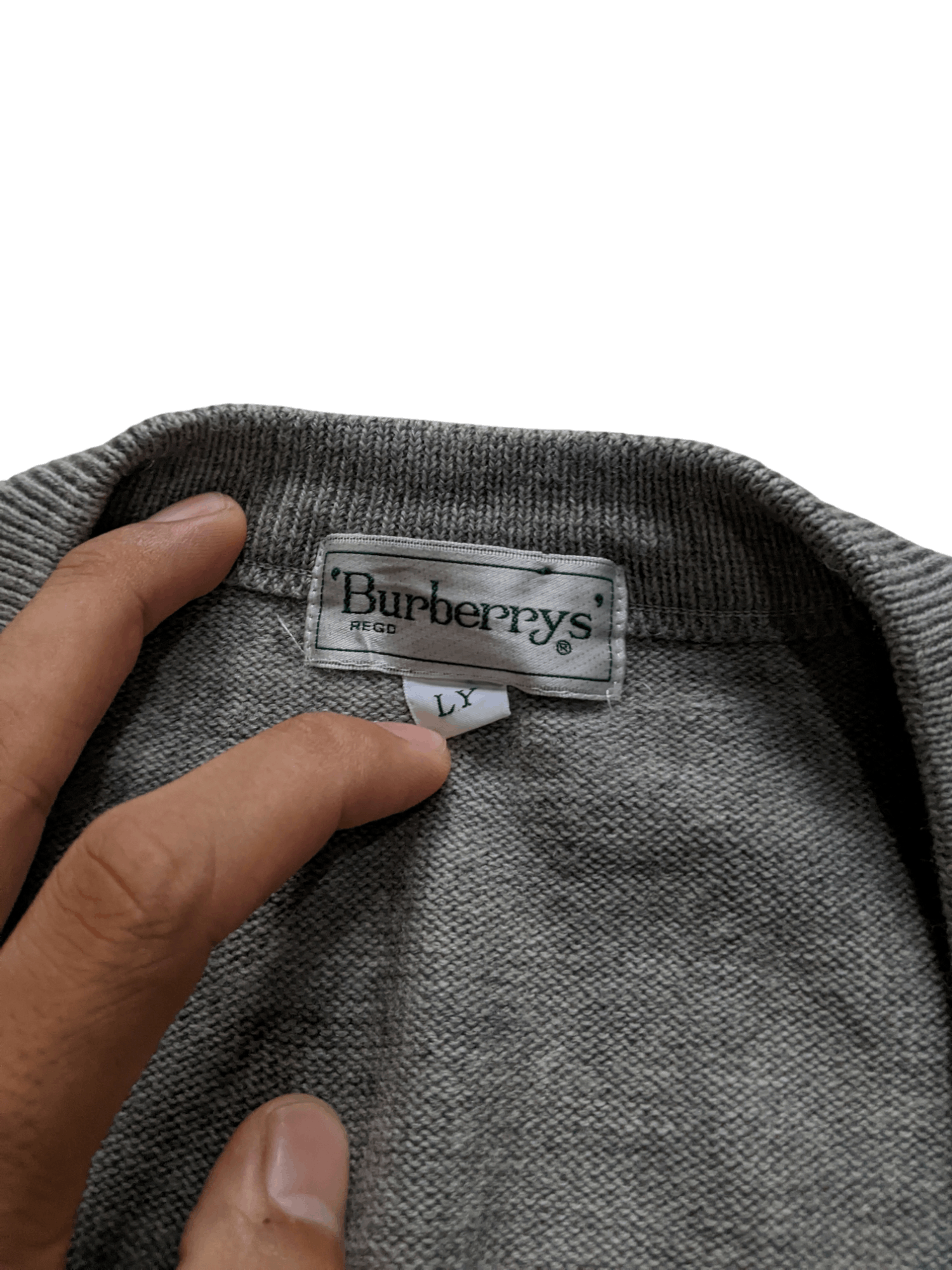 Vintage Burberry Knitwear Sleeve Less
