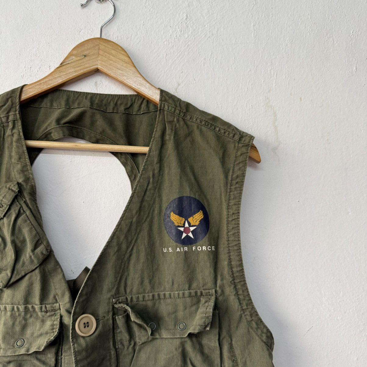 Vintage Vintage US Army Air Forces WWII Camco Multi-Pocket Vest Size US L / EU 52-54 / 3 - 2 Thumbnail
