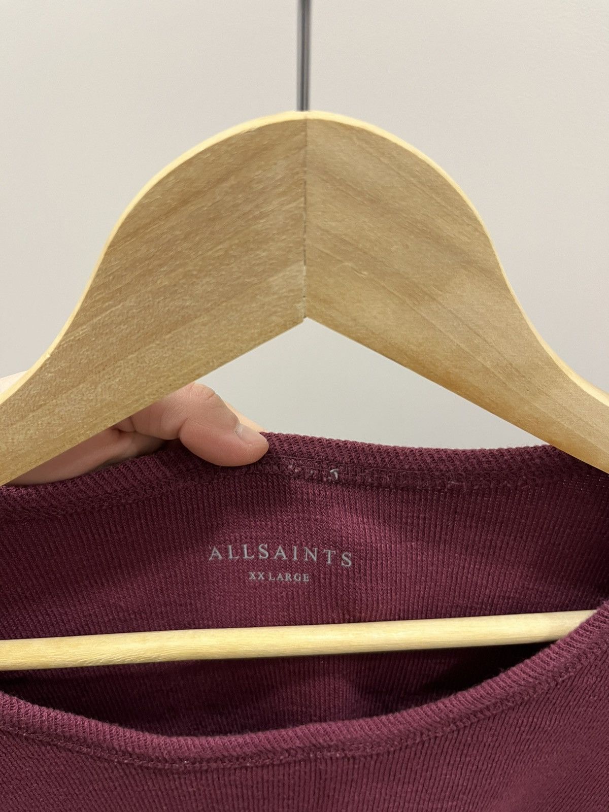 Allsaints Allsaints T-shirts Red streetwear Size US XXL / EU 58 / 5 - 5 Thumbnail