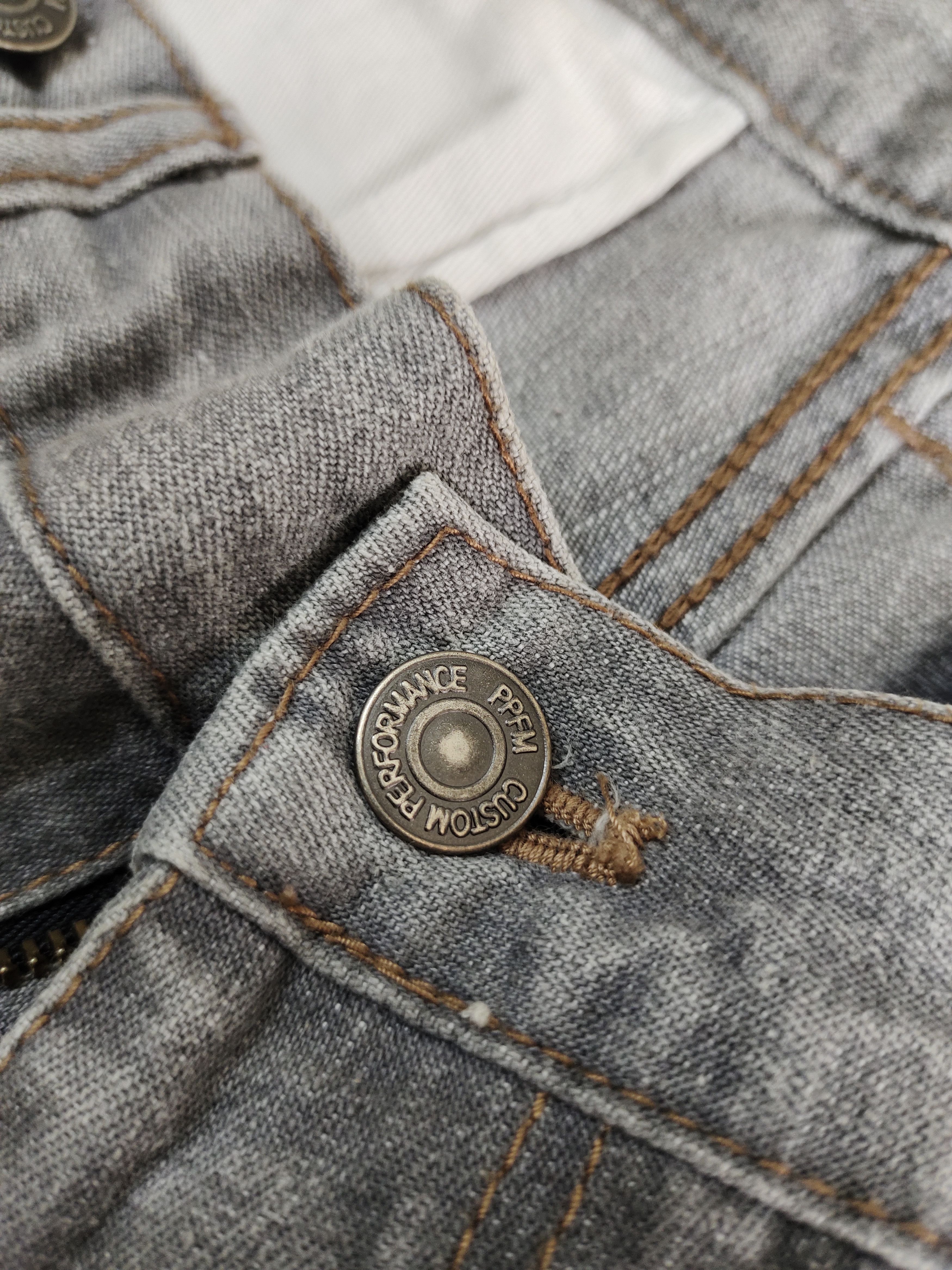 PPFM PPFM Multi Pocket Cargo Denim Baggy Pants Size US 32 / EU 48 - 17 Thumbnail