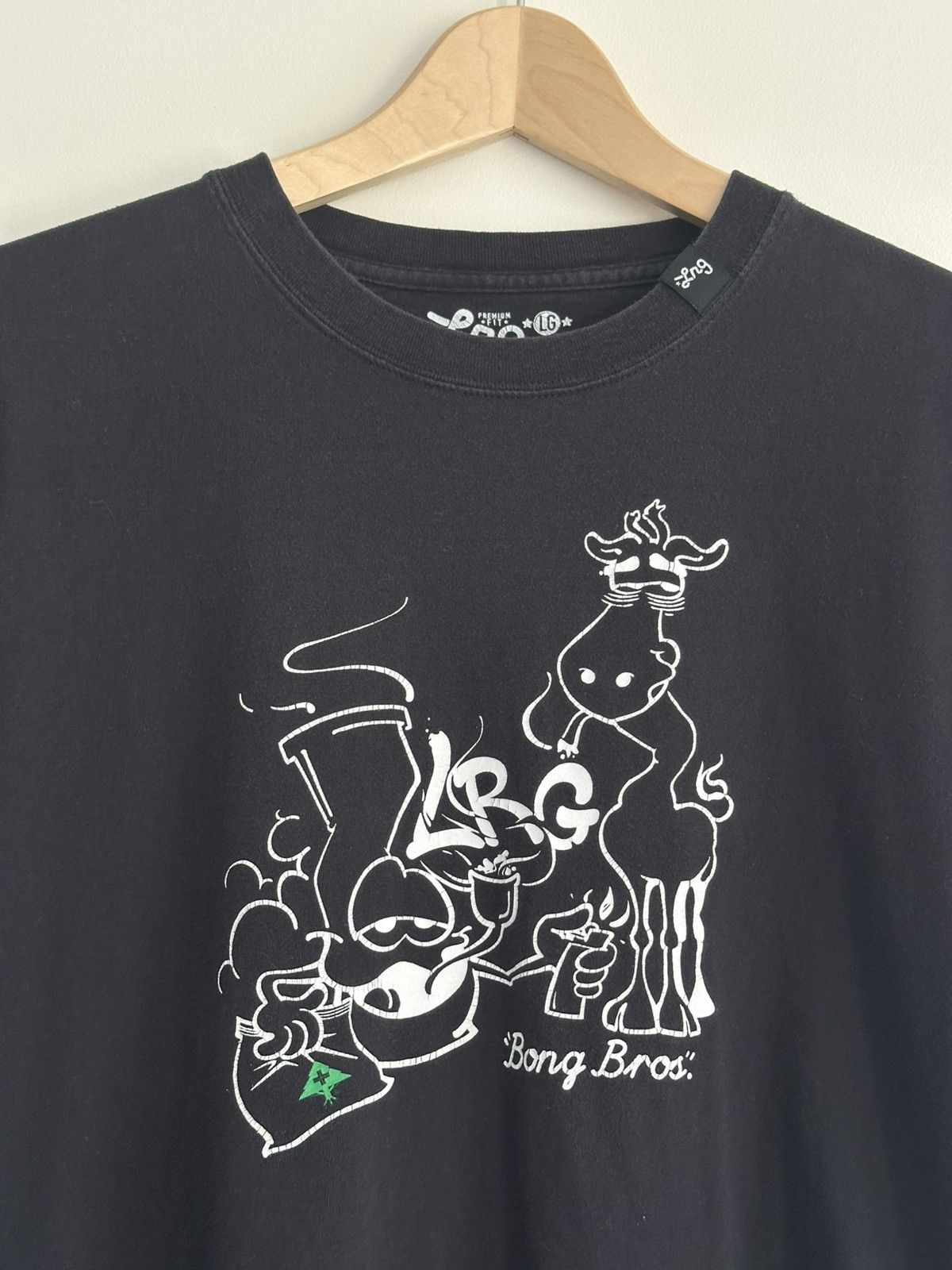 LRG × Vintage Vintage LRG “Bong Bros” T-Shirt Large Lifted Research Group Size US L / EU 52-54 / 3 - 2 Thumbnail