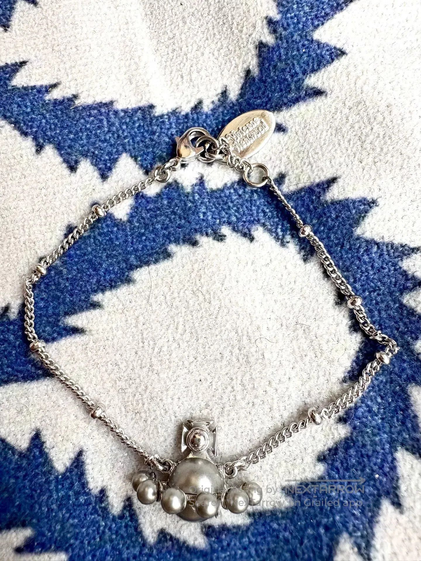 Vivienne Westwood Vivienne Westwood Vintage Gray Pearl Saturn Bracelet. Size ONE SIZE - 2 Thumbnail