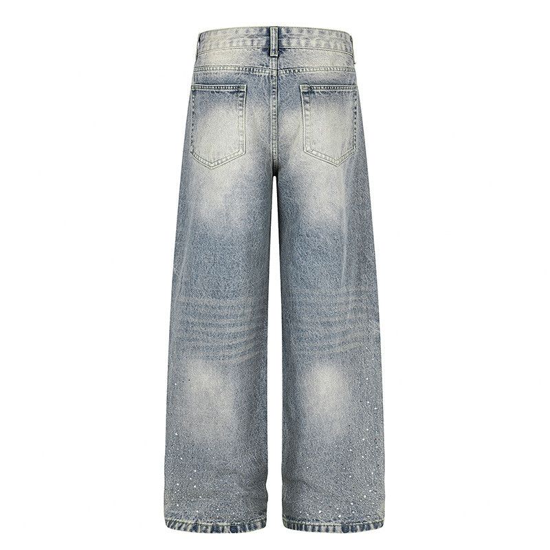 Vintage Men's American Vintage Washed Straight-Leg Jeans Size US 32 / EU 48 - 2 Thumbnail