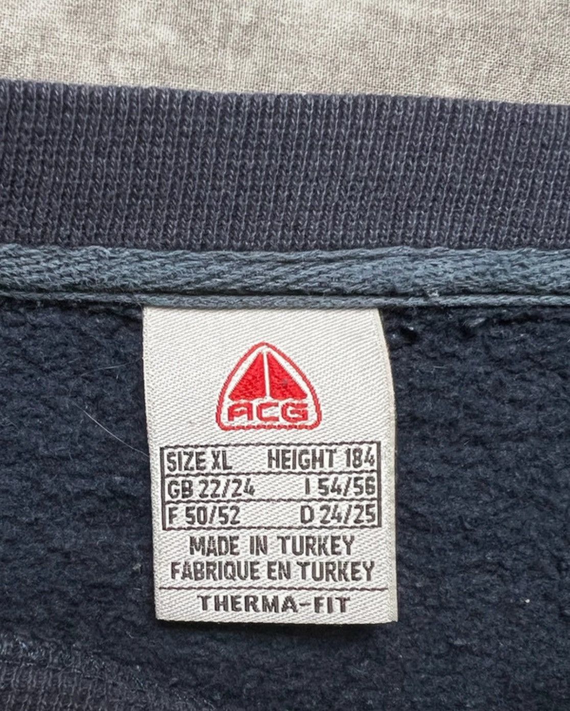 Nike ACG Sweatshirt Nike ACG vintage mens sweter big logo ACG Nike Size US XL / EU 56 / 4 - 6 Thumbnail