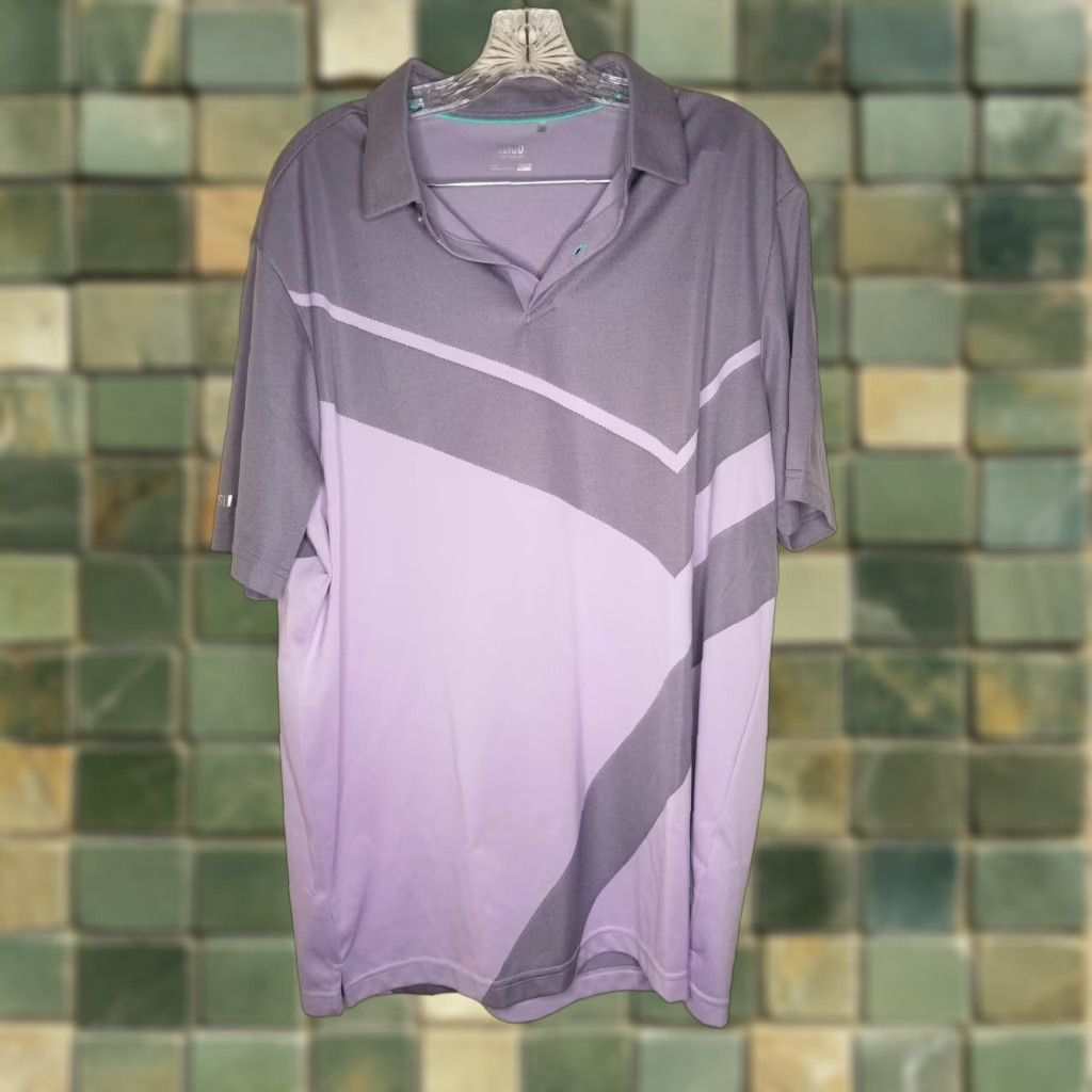 Vintage Sligo Polo Shirt Short Sleeve Men's XL Purple Activewear Polo Shirt – Sligo Wear Size US XL / EU 56 / 4 - 1 Thumbnail