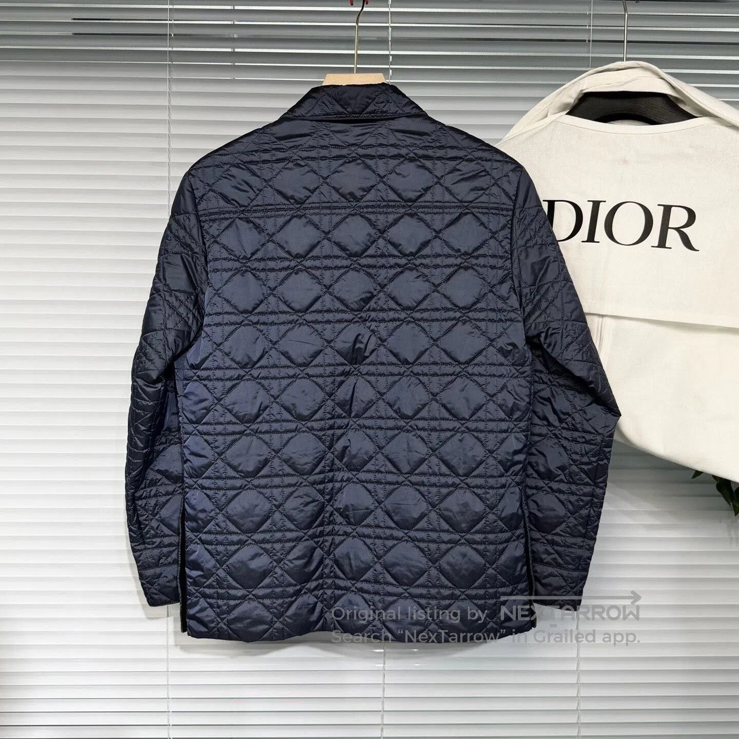 Dior Dior Quilted Jacket with Logo Embroidery. Size US L / EU 52-54 / 3 - 2 Thumbnail