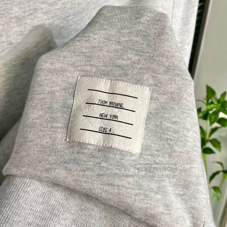 Thom Browne Thom Browne Grey hoodie Size US XL / EU 56 / 4 - 5 Thumbnail