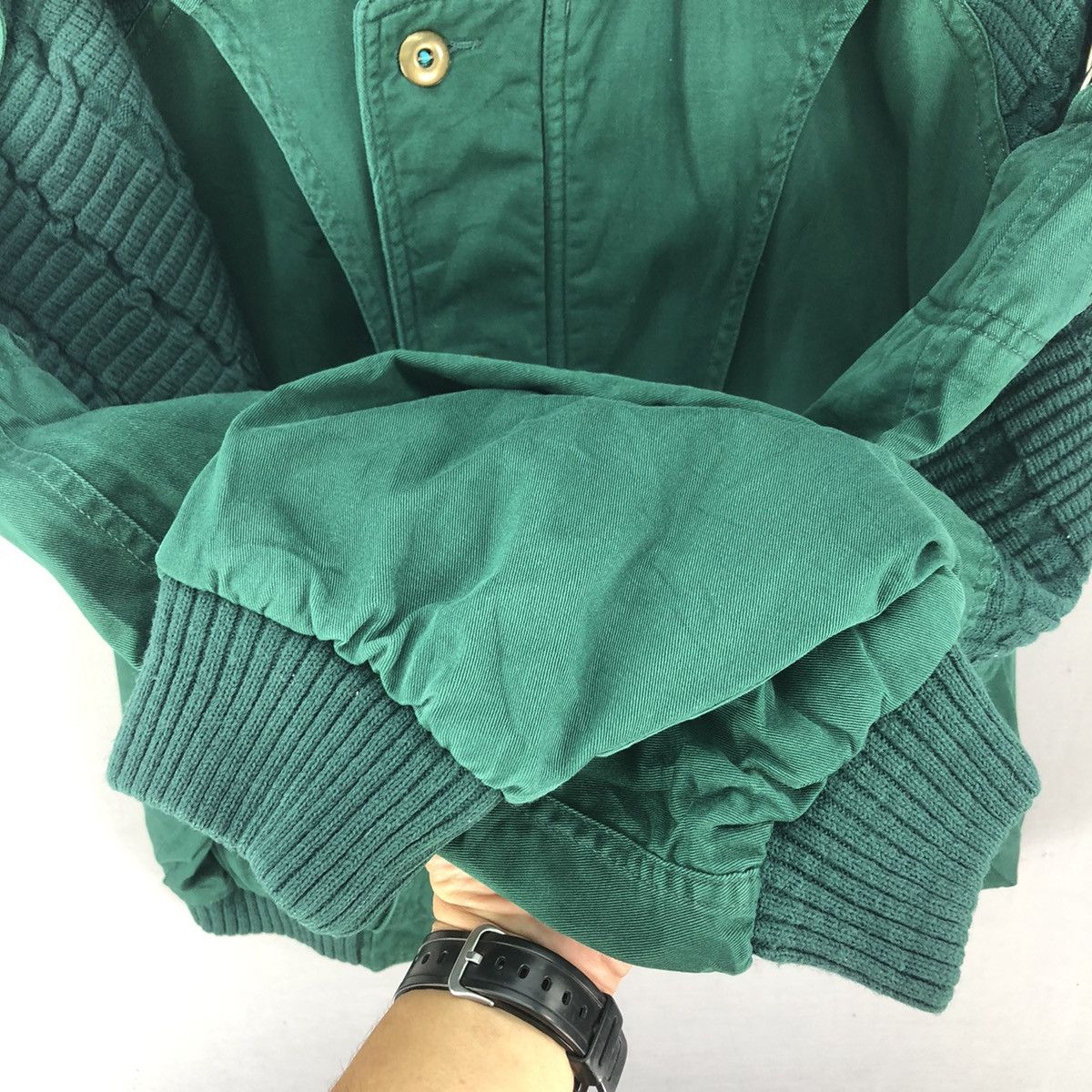 Japanese Brand Vintage 80’s Edovi Special Edition Parachute Bomber Jacket Size US XXL / EU 58 / 5 - 16 Thumbnail