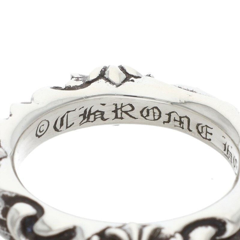 Chrome Hearts Chrome Hearts SBT Band Silver Ring Size ONE SIZE - 3 Thumbnail