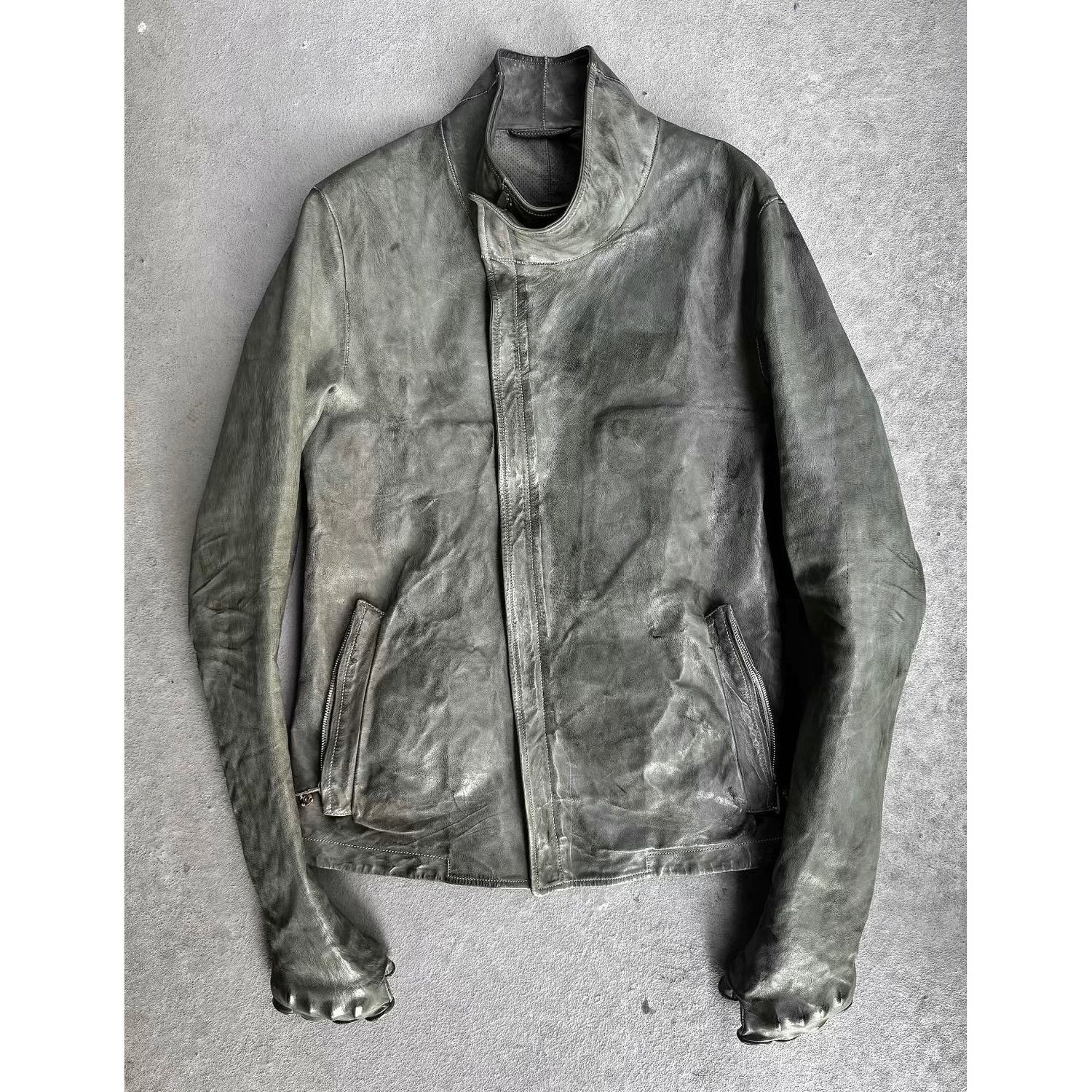 Carol Christian Poell Leather Jacket Size US S / EU 44-46 / 1 - 1 Thumbnail