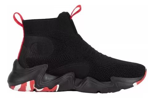 Christian Louboutin o1s1wg110924 Spike-sock Flat Sneaker in Black Size US 11 / EU 44 - 2 Thumbnail