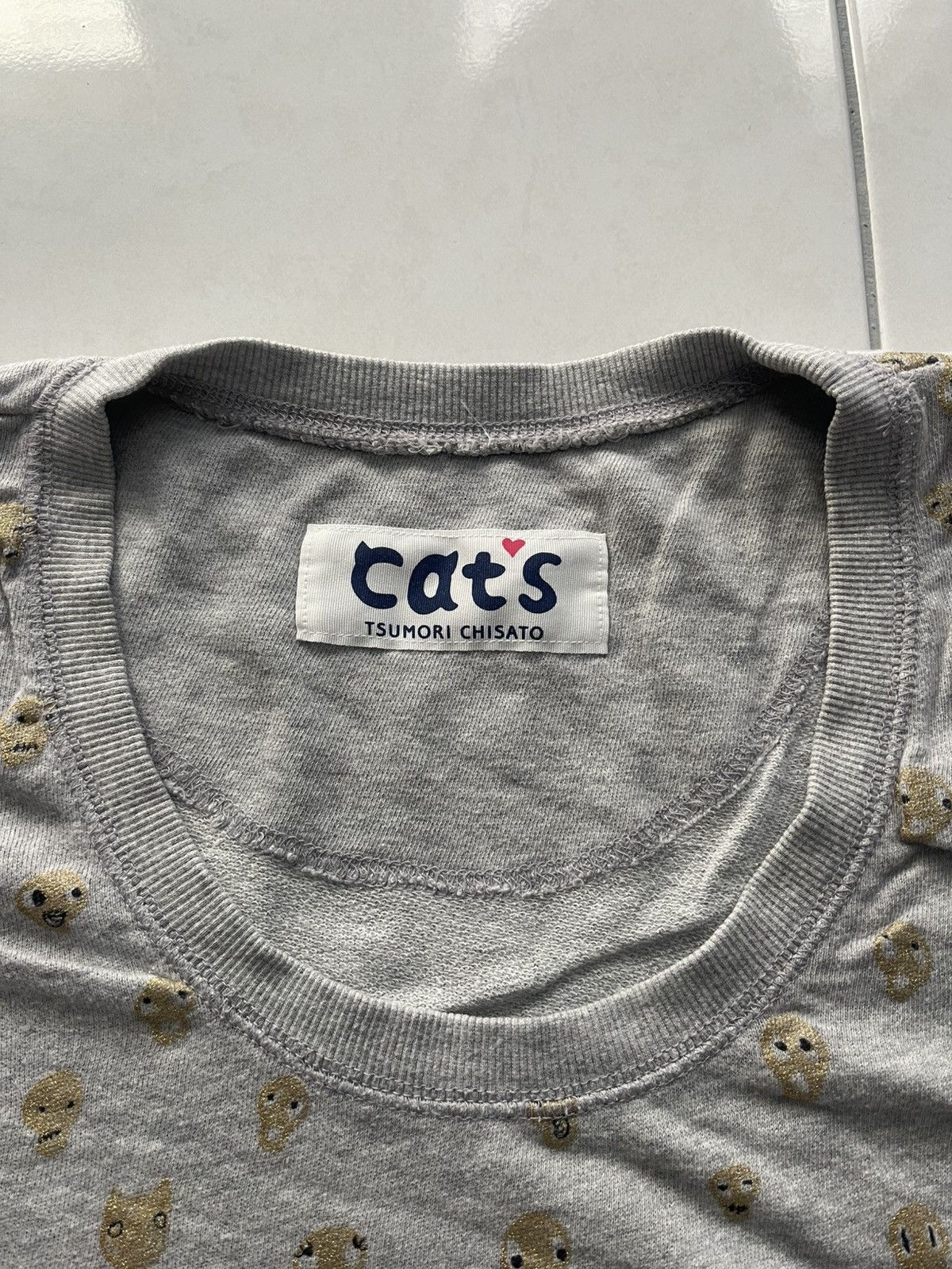 Issey Miyake × Tsumori Chisato × Vintage 🔥HOT🇯🇵🔥VINTAGE CATS TSUMORI CHISATO SKULLS TEE VERY RARE Size M / US 6-8 / IT 42-44 - 5 Thumbnail