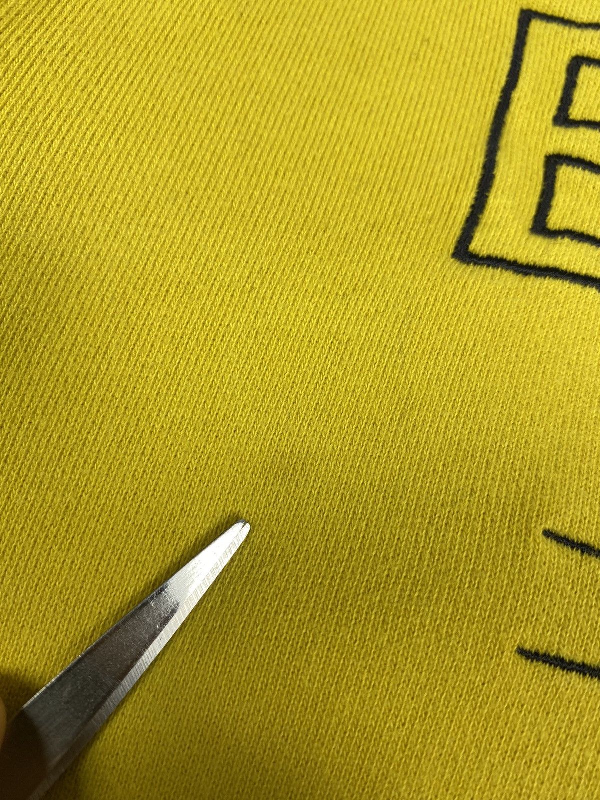 Barbour Barbour Beacon Big Logo Yellow Sweatshirt Size M Size US M / EU 48-50 / 2 - 8 Thumbnail