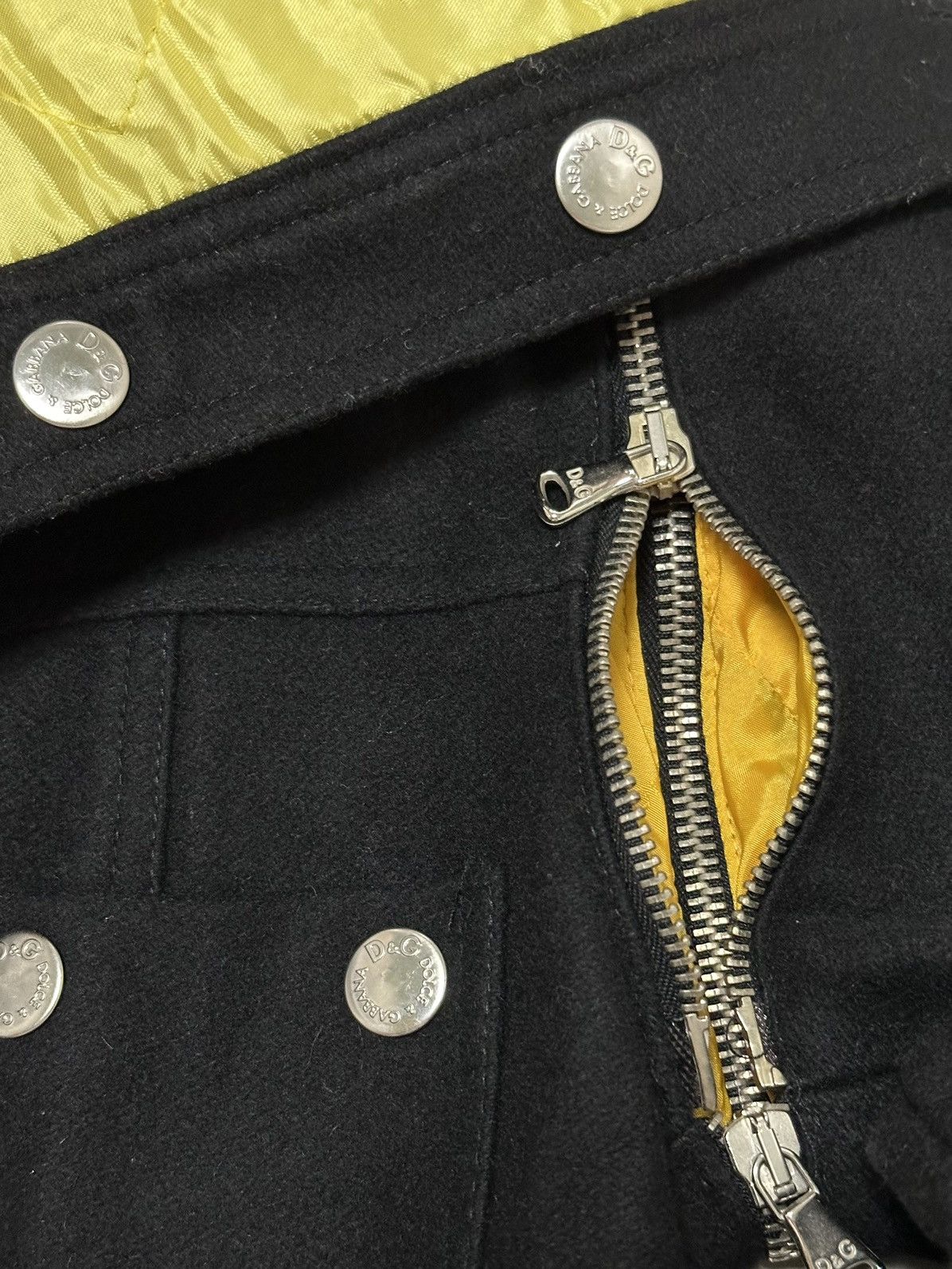 Dolce & Gabbana D&G Snap Button Detail Coat Size M / US 6-8 / IT 42-44 - 6 Thumbnail