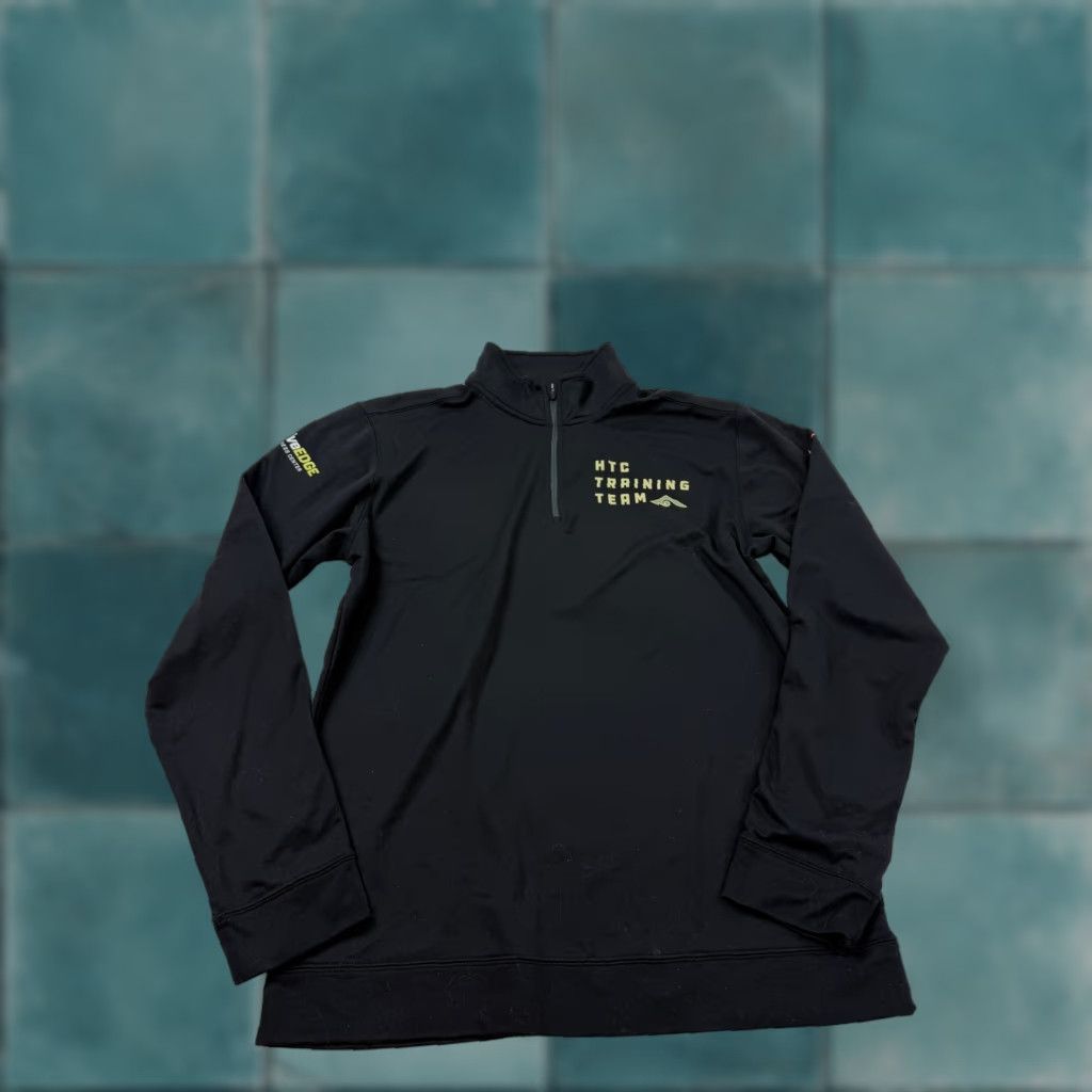 Nike Nike Dri-FIT Pullover Mens M Black 1/4 Zip HTC Training Team Running Top Size US M / EU 48-50 / 2 - 1 Thumbnail