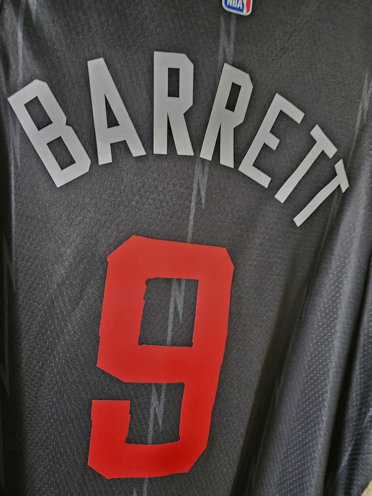 NBA 25 26 Toronto Raptors 9 RJ Barrett Jersey XL Size US XL / EU 56 / 4 - 3 Thumbnail