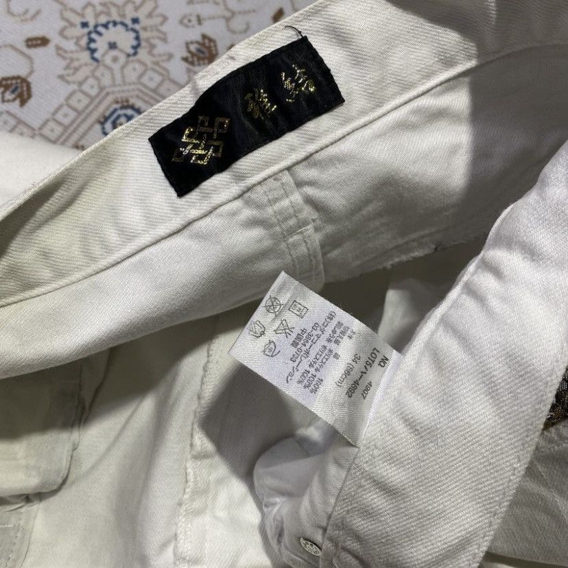 Japanese Brand × Vintage 2000s y2k japanese classic script karakuri style jeans Size US 34 / EU 50 - 7 Thumbnail