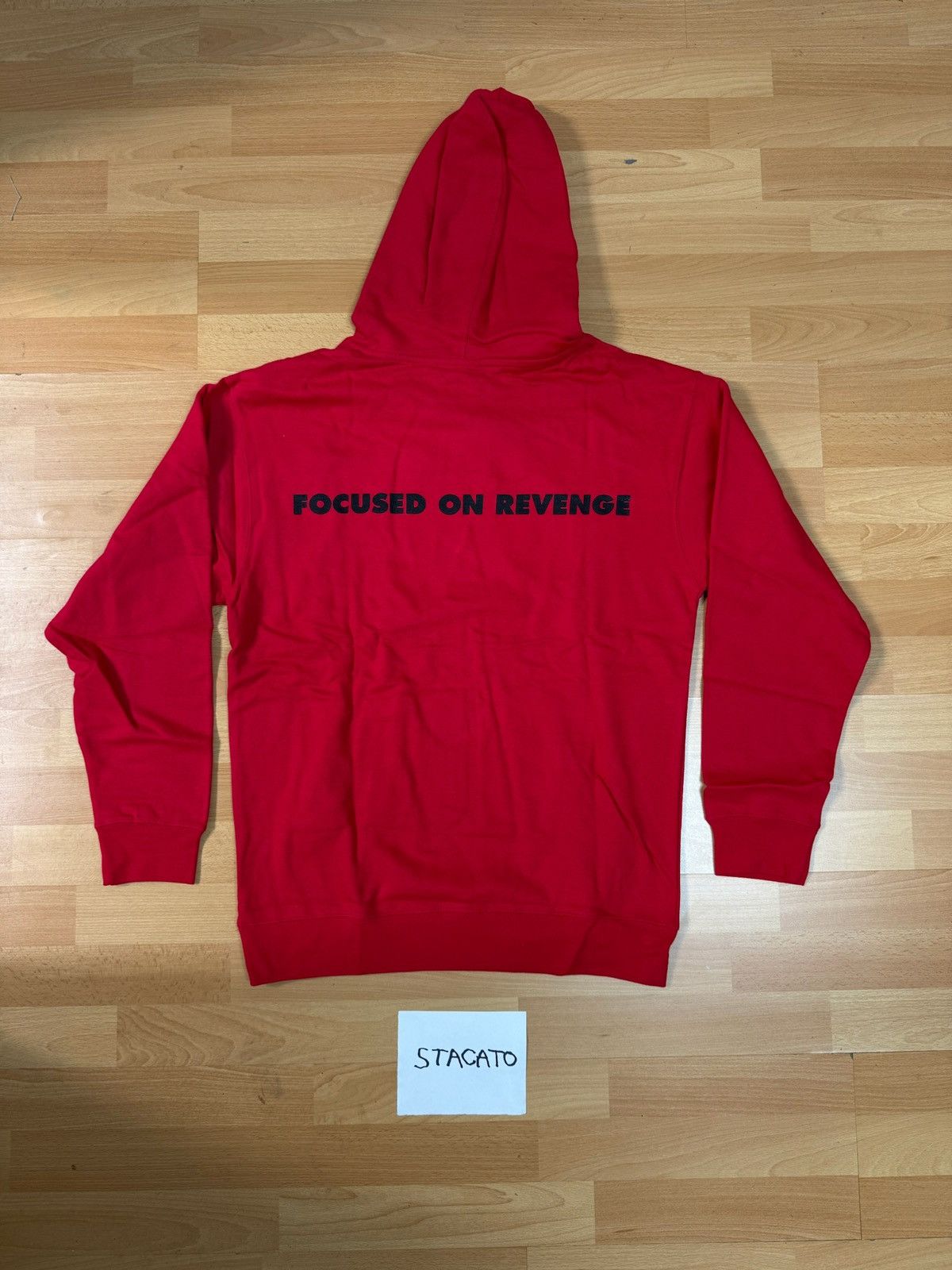 Glo Gang × Gnarcotic Gnarcotic Naruto Sasuke Hoodie Red Medium Size US M / EU 48-50 / 2 - 3 Thumbnail