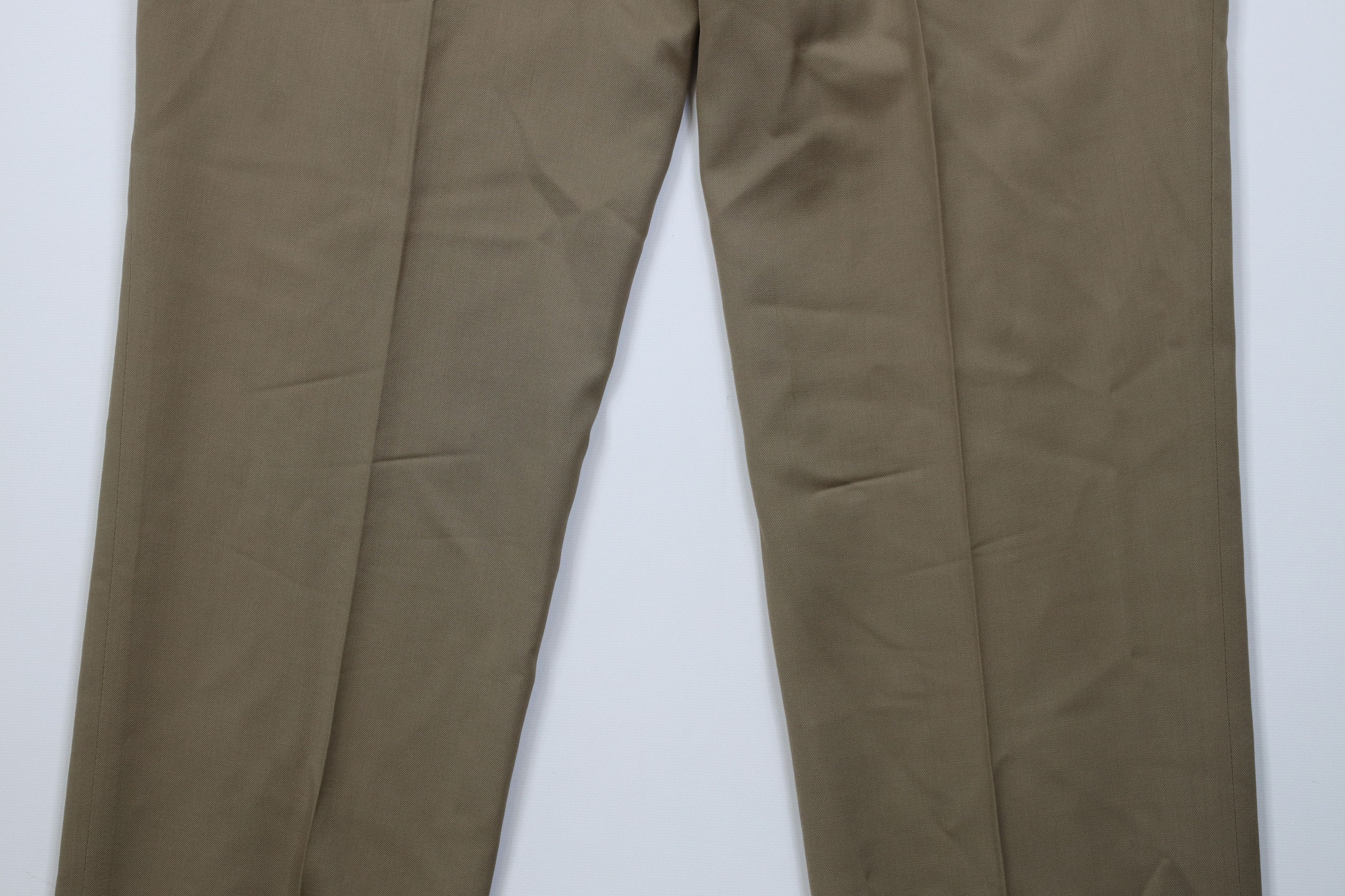 Jos. A. Bank Jos A Bank Executive Tailored Fit Wool Knit Chino Pants Size US 33 - 13 Thumbnail