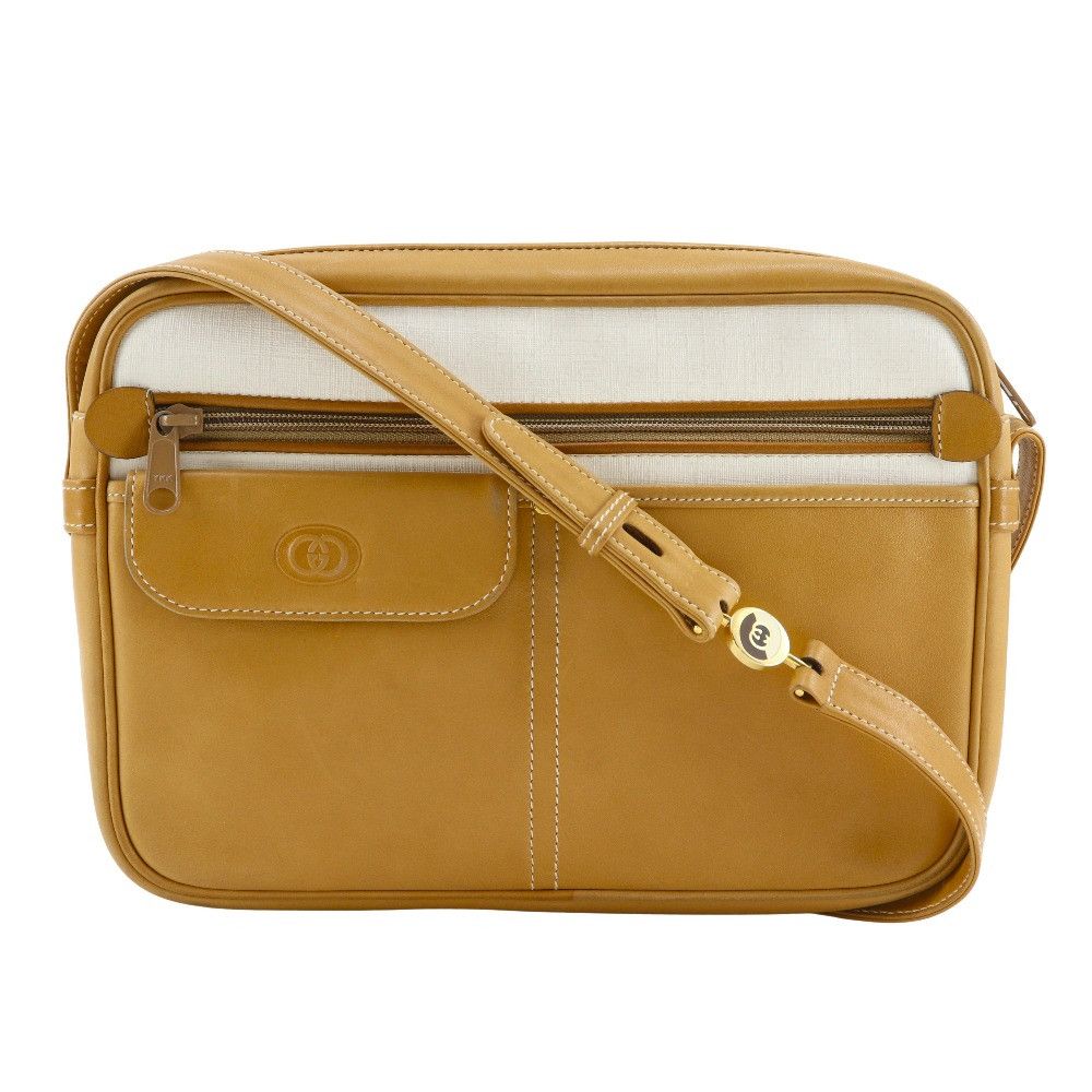 Gucci Gucci Gucci Old Gucci Calf Shoulder Bag Leather Crossbody Bag DUTY FREE for USA Size ONE SIZE - 1 Thumbnail