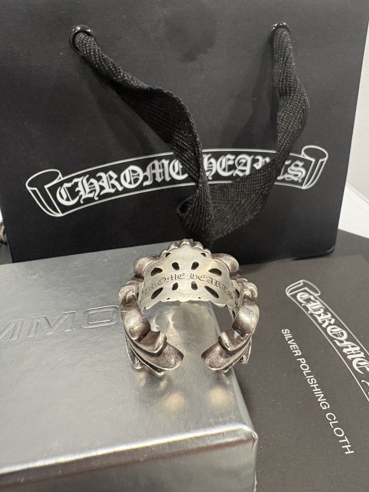 Chrome Hearts Chrome Hearts Double Floral Ring Size ONE SIZE - 5 Thumbnail