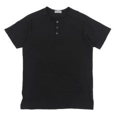 Yohji Yamamoto Yohji Yamamoto POUR HOMME Cotton Henley Neck Size US L / EU 52-54 / 3 - 1 Thumbnail