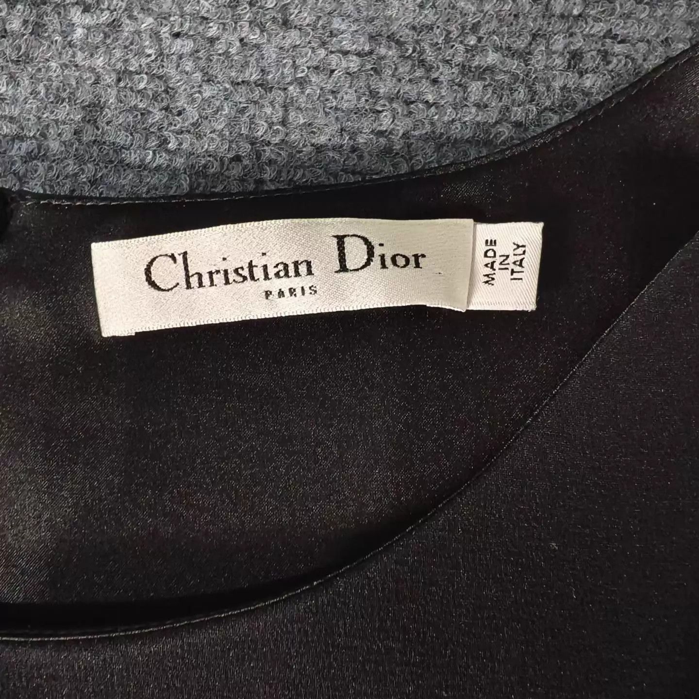 Dior Dior Black Couture Dress 38 Size S / US 4 / IT 40 - 3 Thumbnail