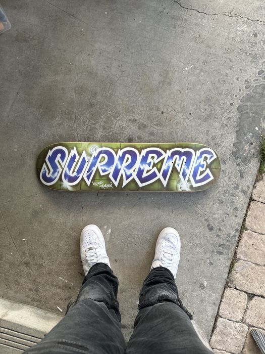 Supreme supreme lee quinones lee logo skateboard deck Grailed