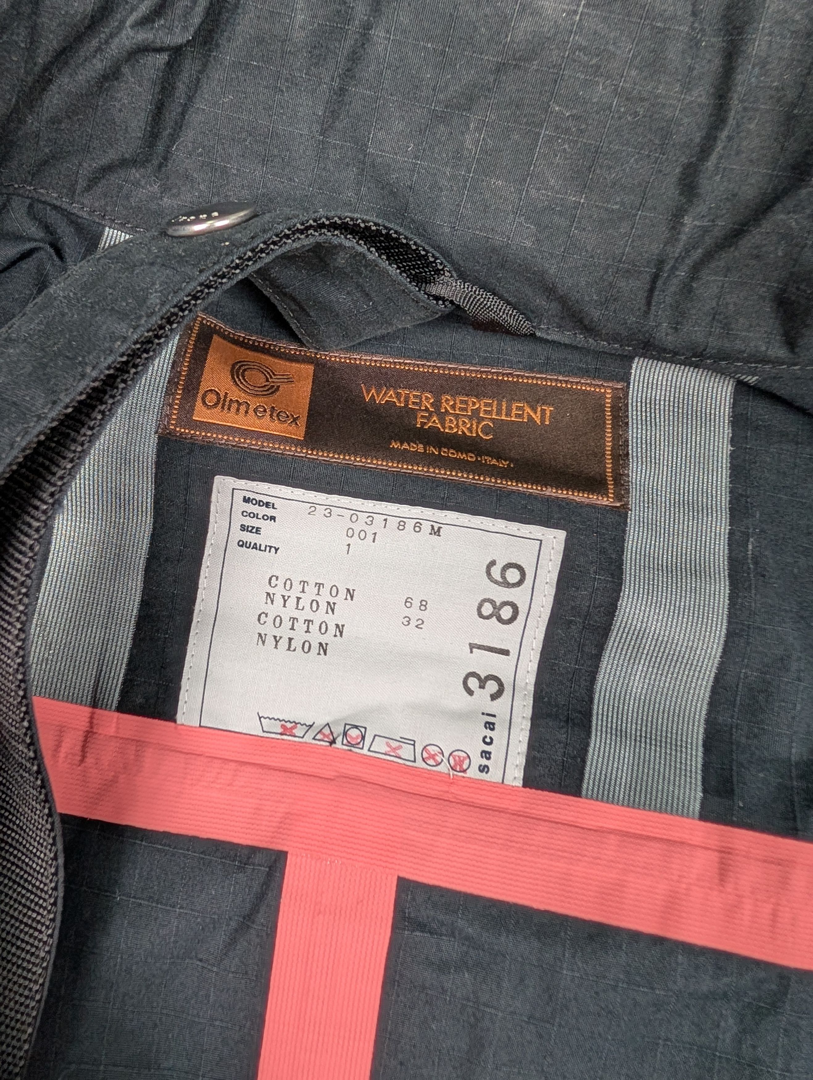 Sacai Sacai Black Olmetex Rip Stop Blouson Ripstop Size US S / EU 44-46 / 1 - 7 Thumbnail