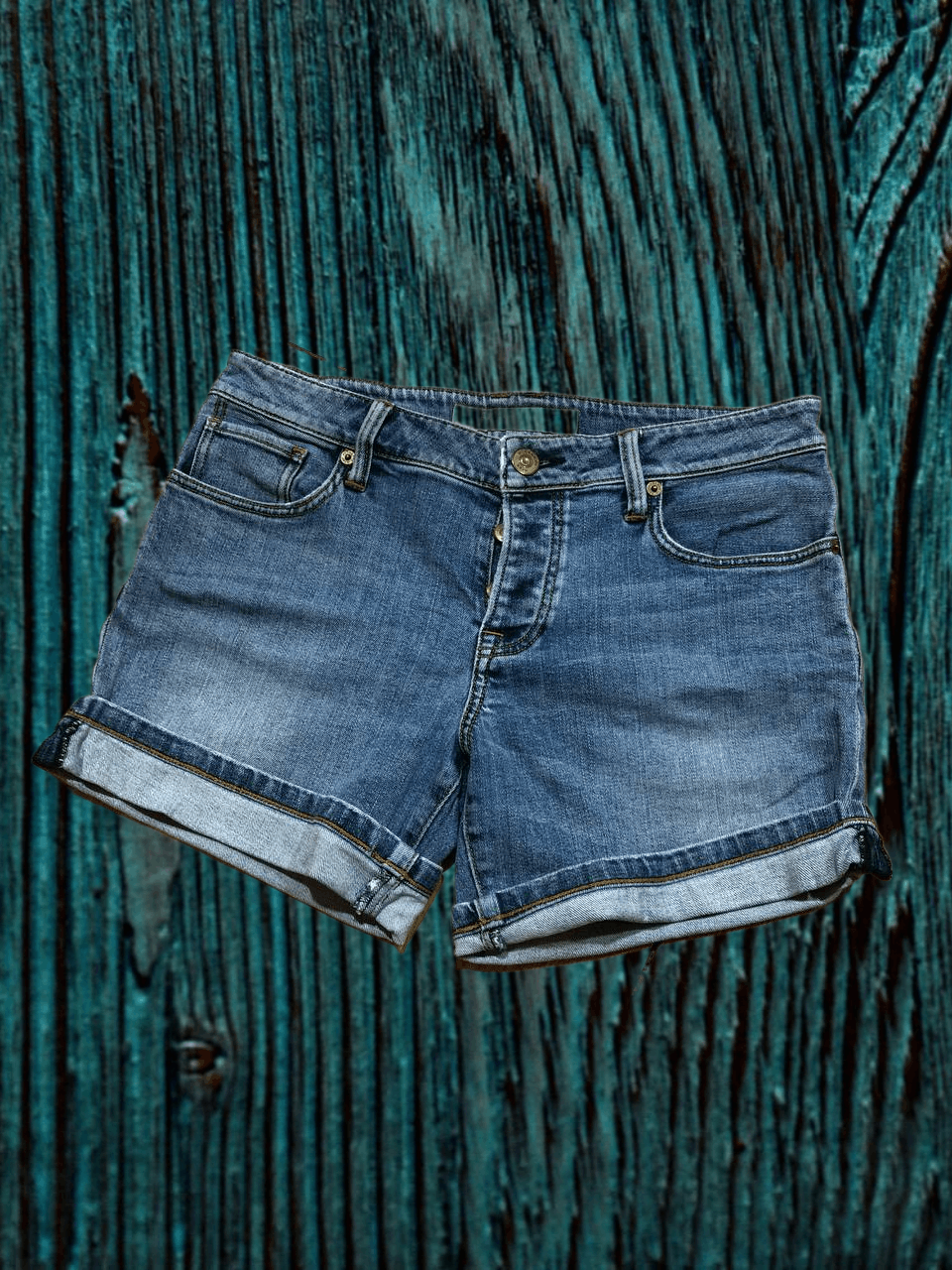 Burberry Vintage Burberry Brit Denim Shorts Women’s Size 30" / US 8 / IT 44 - 1 Thumbnail
