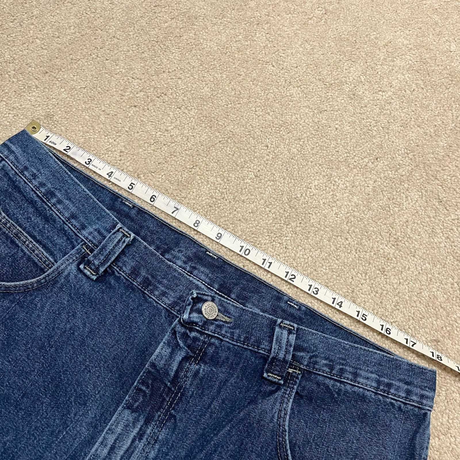 Wrangler Wrangler Baggy Skater Y2K Long Dark Jorts 36W Size US 36 / EU 52 - 5 Thumbnail