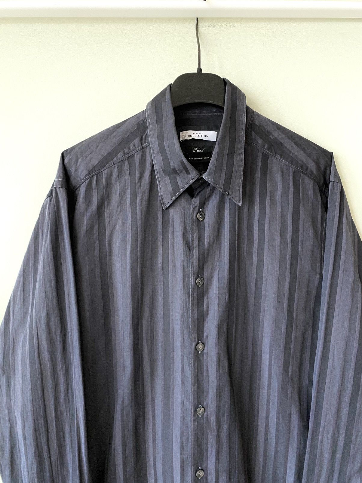 Versace Versace Collection trend stripe shirt Size US M / EU 48-50 / 2 - 2 Thumbnail