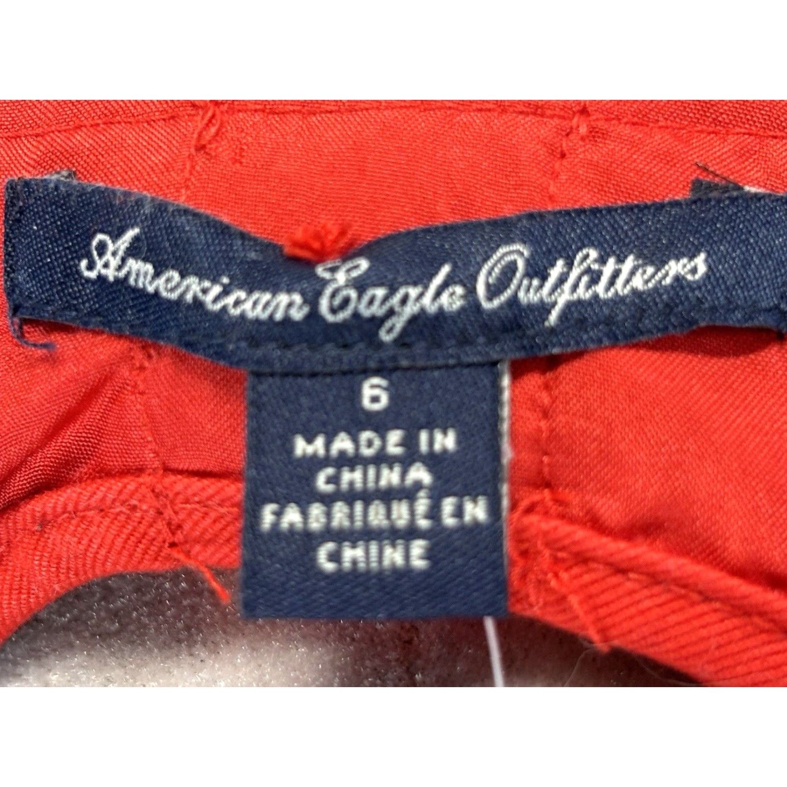 American Eagle Outfitters American Eagle Red Skater Dress, Fit and Flare, Short Sleeve, Size 6, Women's Size M / US 6-8 / IT 42-44 - 6 Thumbnail