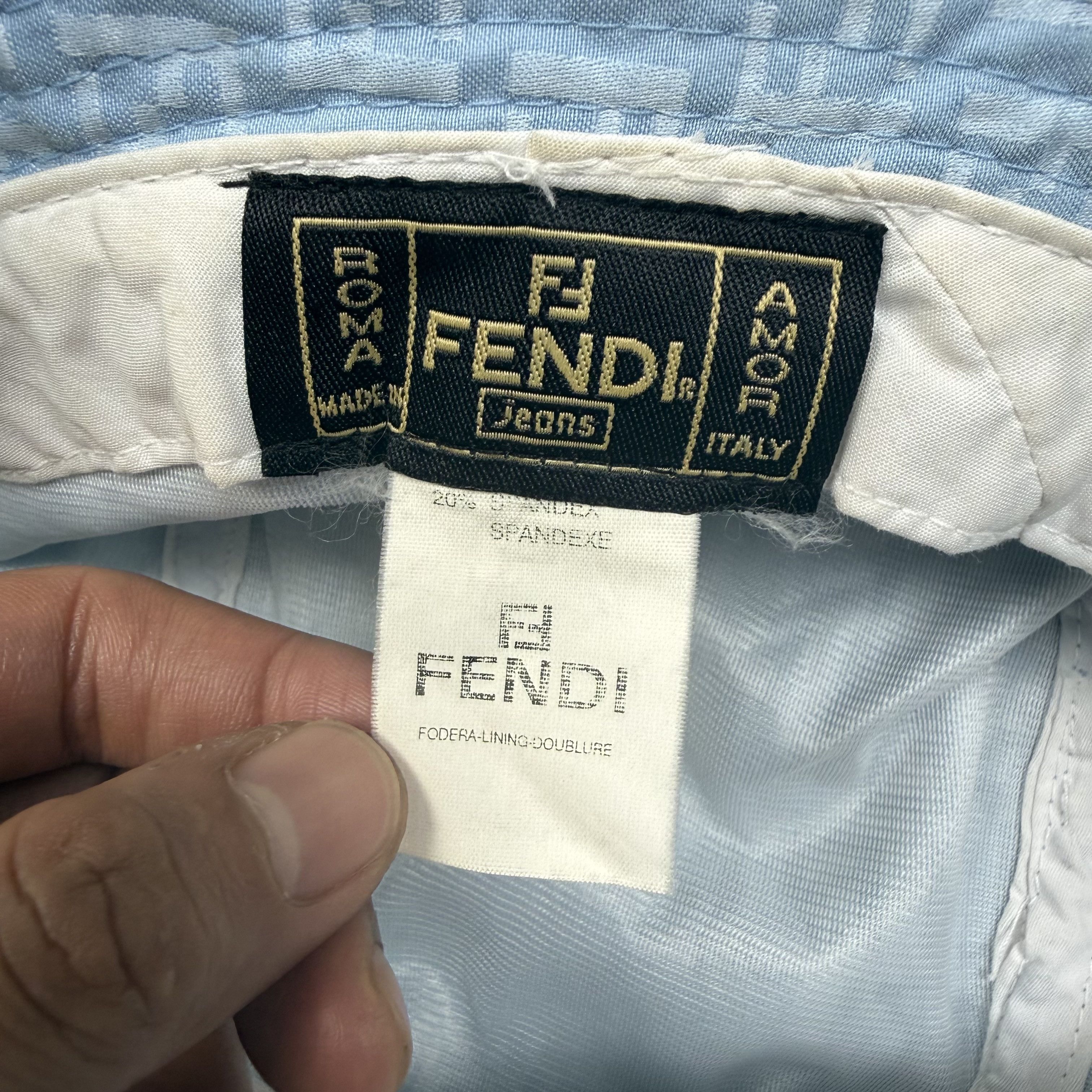 Fendi Vintage Fendi Monogram Bucket Hat Size ONE SIZE - 6 Thumbnail